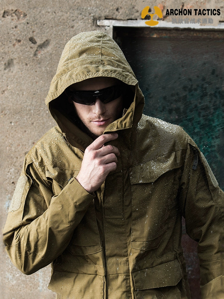 Tactical Urban Jacket: Versatile & Durable for All Seasons - Premium jacket from Lizard Vigilante - Just $54.88! Shop now at Lizard Vigilante