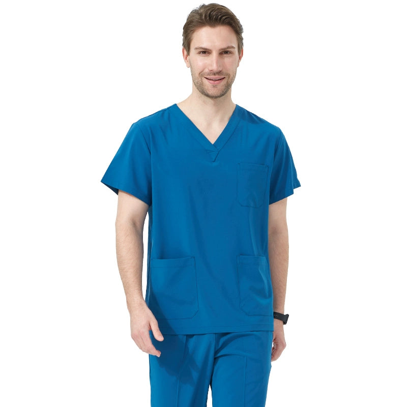 Du Milan Quick-Drying T-shirt Stretch Doctor Hand Washing Suit - Premium scrubs from Lizard Vigilante - Just $38.88! Shop now at Lizard Vigilante