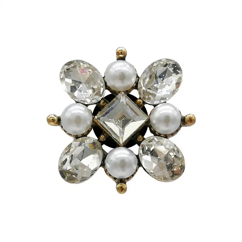 Hole Shoes Accessories Metal Buckle