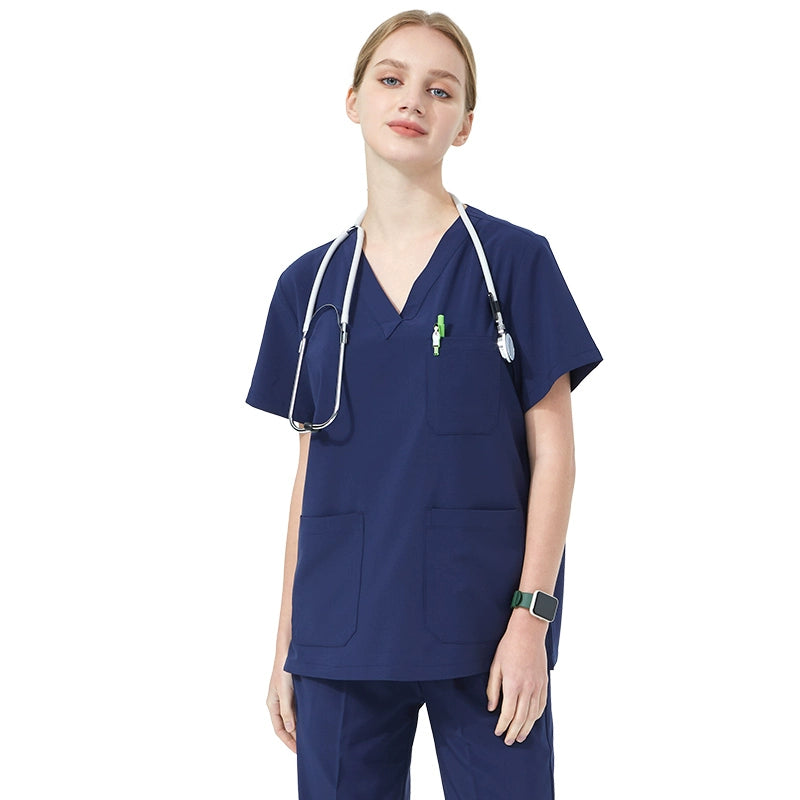 Du Milan Quick-Drying T-shirt Stretch Doctor Hand Washing Suit - Premium scrubs from Lizard Vigilante - Just $38.88! Shop now at Lizard Vigilante