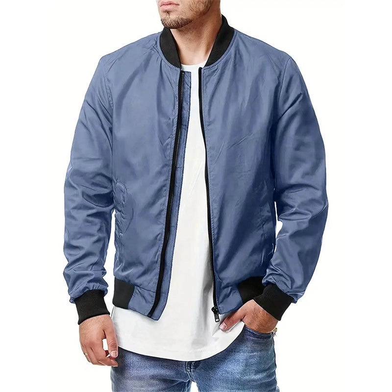 Men's Retro Japanese Style Bomber Jacket - Premium  from Lizard Vigilante - Just $26.99! Shop now at Lizard Vigilante