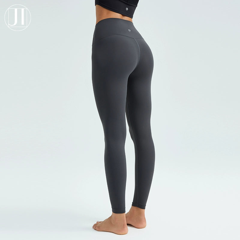 Jiao Ma Algin Fabric High Waist Hip Raise Yoga Pants for Women - Heattech Ankle-Length Leggings - Premium yoga pants from Lizard Vigilante - Just $114.99! Shop now at Lizard Vigilante