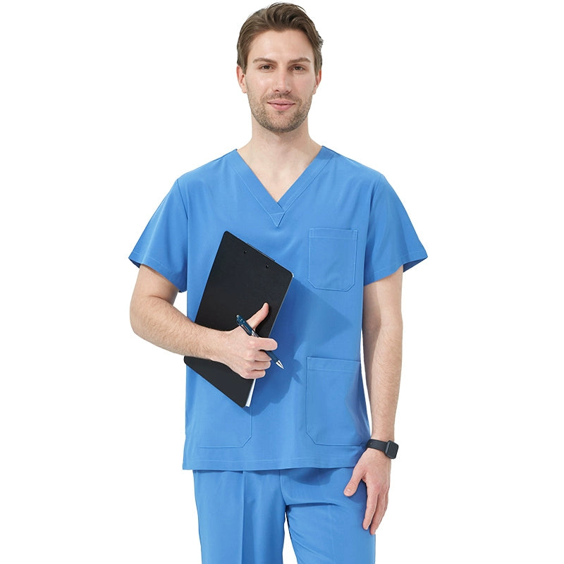 Du Milan Quick-Drying T-shirt Stretch Doctor Hand Washing Suit - Premium scrubs from Lizard Vigilante - Just $38.88! Shop now at Lizard Vigilante