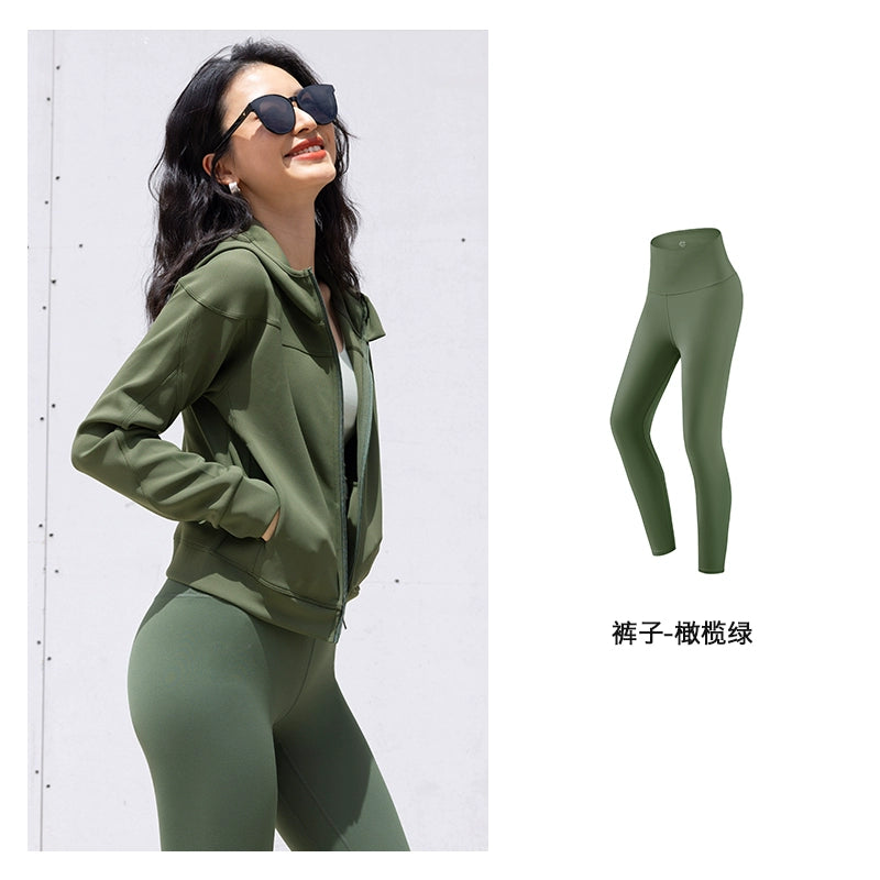 Yoyoplus Slim-Looking Loose Luxury Long Sleeve Hooded Zipper Jacket for Women – Lightweight Cardigan - Premium hoodie from Lizard Vigilante - Just $51.99! Shop now at Lizard Vigilante