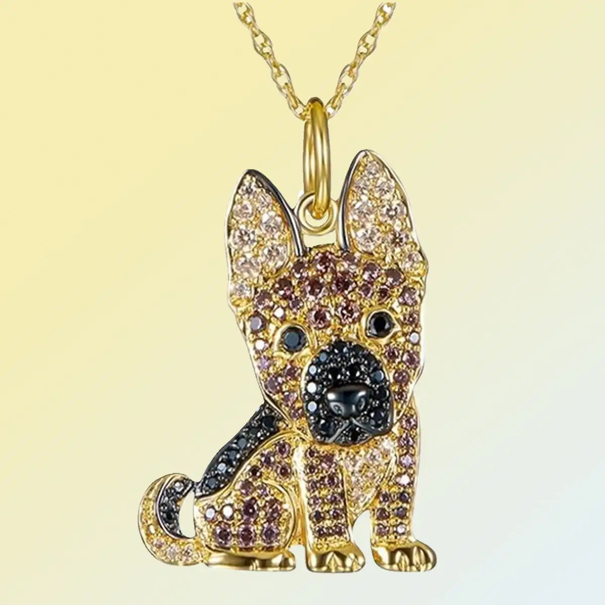 Fashion Exquisite Cartoon Pet Puppy Necklace