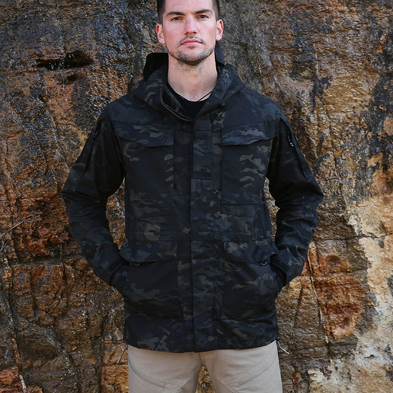 Tactical Urban Jacket: Versatile & Durable for All Seasons - Premium jacket from Lizard Vigilante - Just $54.88! Shop now at Lizard Vigilante