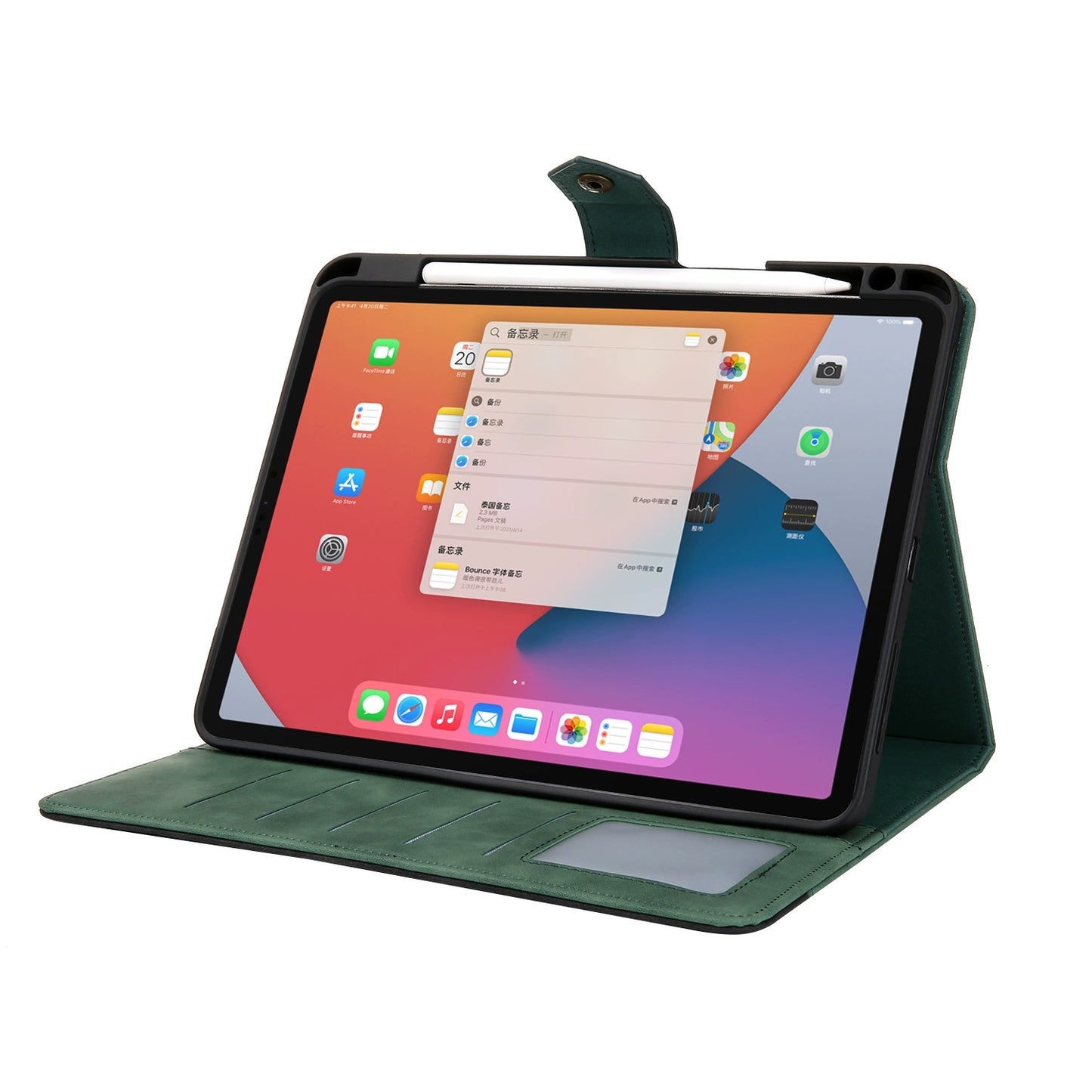 Leather Case for iPad Mini6 Matte Flip Plane Housing Mini 6 Protective Cover - Premium pad case from Lizard Vigilante - Just $29.99! Shop now at Lizard Vigilante