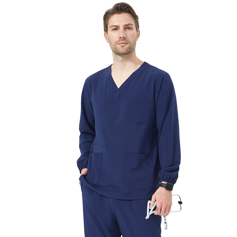 Du Milan Quick-Drying T-shirt Stretch Doctor Hand Washing Suit - Premium scrubs from Lizard Vigilante - Just $38.88! Shop now at Lizard Vigilante