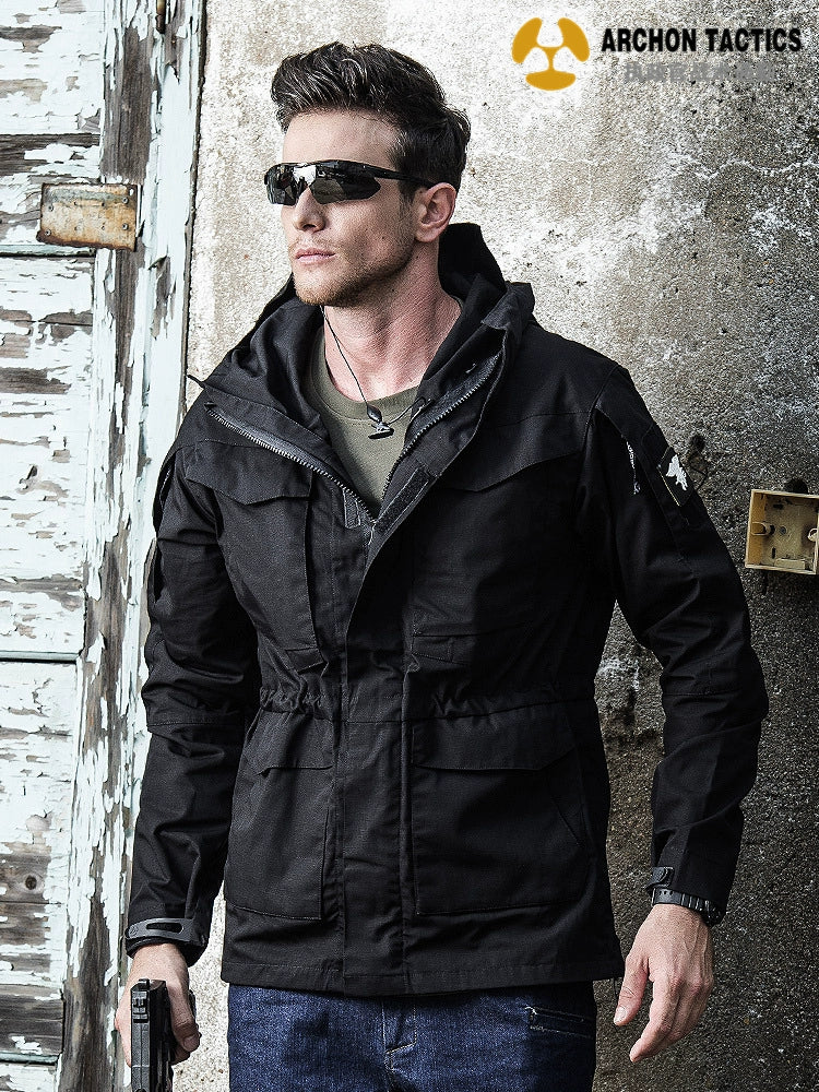 Tactical Urban Jacket: Versatile & Durable for All Seasons - Premium jacket from Lizard Vigilante - Just $54.88! Shop now at Lizard Vigilante