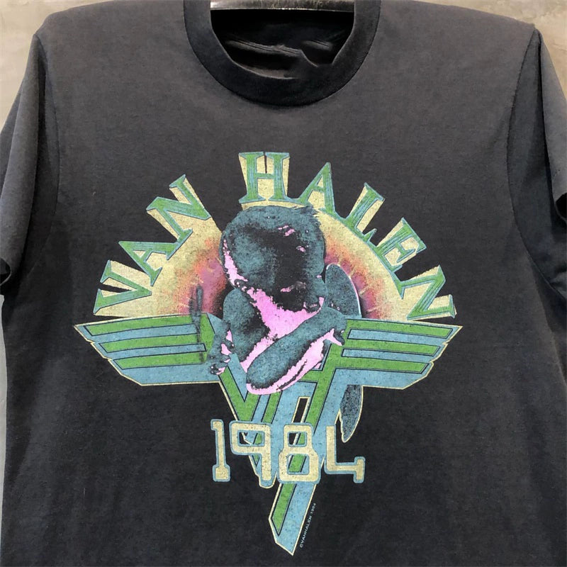 The Van Halen 'Heavy Metal OS' T-Shirt That Will Make You a Rock Legend - Premium T-shirt from Lizard Vigilante - Just $28.88! Shop now at Lizard Vigilante