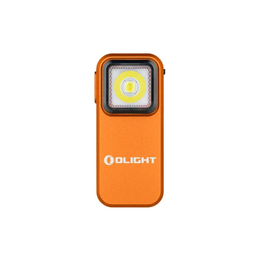 OLIGHT OCLIPOG Oclip Clip Light with White and Red Light - Orange