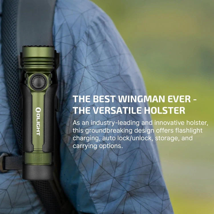 OLIGHT SEEKER4PROODG Seeker 4 Pro High Power Flashlight - OD Green CW(5700~7000K)