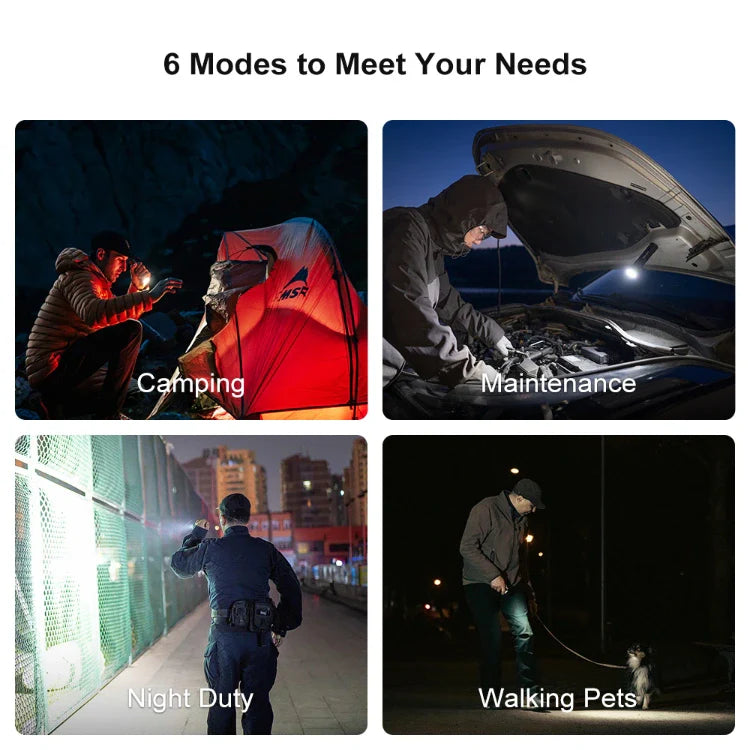 OLIGHT SEEKER4PROODG Seeker 4 Pro High Power Flashlight - OD Green CW(5700~7000K)