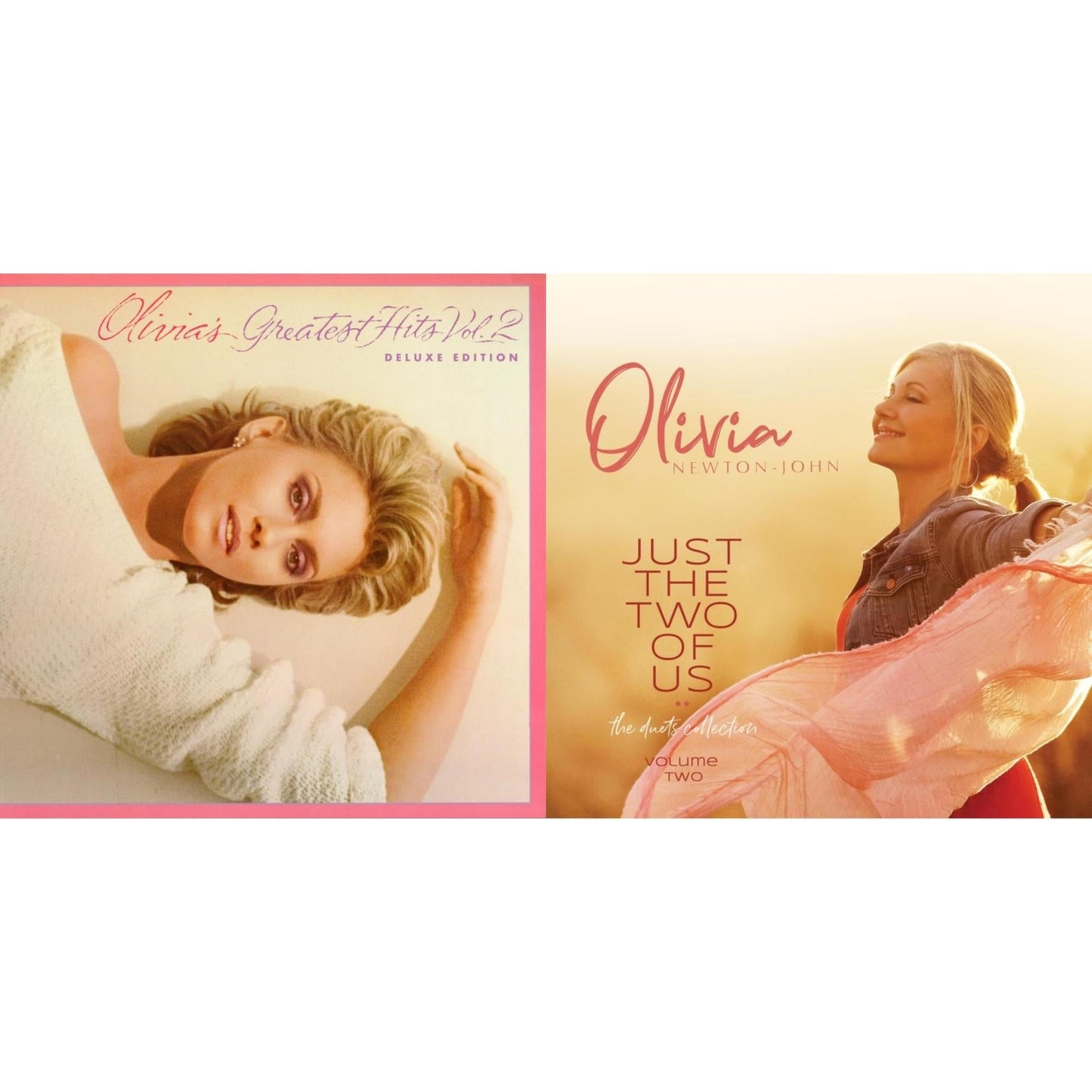 Olivia's Greatest Hits Vol. 2 (Deluxe Edition/2LP) & Just The Two Of Us: The Duets Collection (Volume 2)
