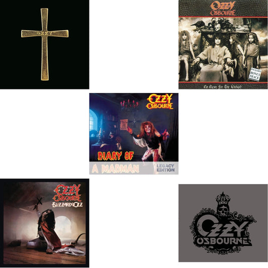 Ozzman Cometh & Blizzard Of Ozz & Diary Of A Madman & No Rest For The Wicked & Black Rain