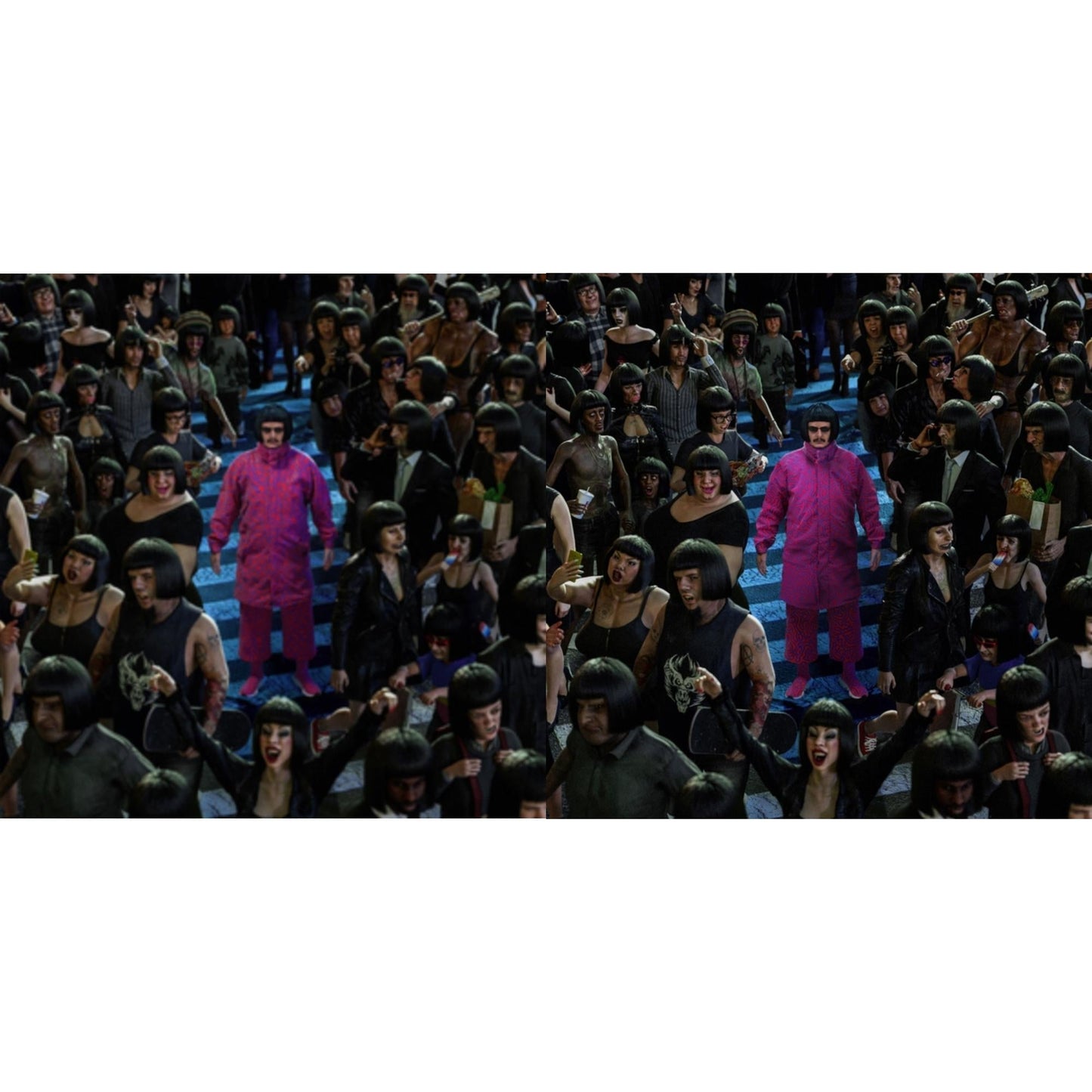 Alone N A Crowd (X) (Apple, Blue Jay & Black Mixed LP Vinyl) & Alone In A Crowd (X) (Red LP Vinyl) (I)