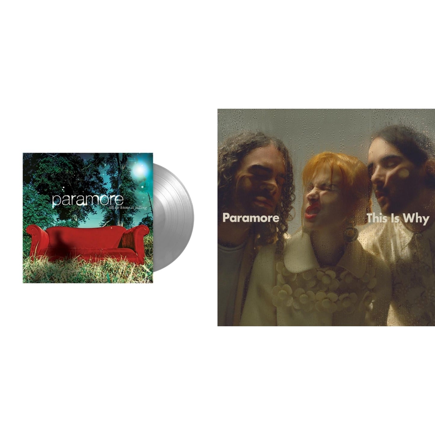 Paramore - This Is Why & All We Know Is Falling (Silver LP Vinyl)