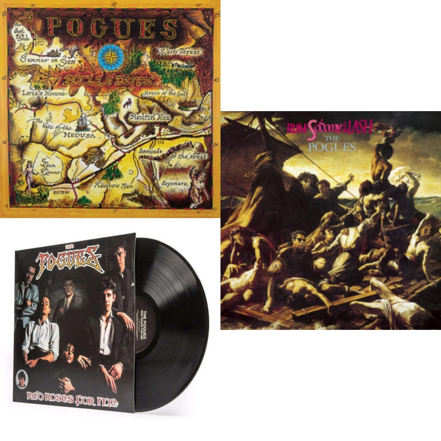 Hell's Ditch & Rum Sodomy &The Lash (180G) & Red Roses For Me