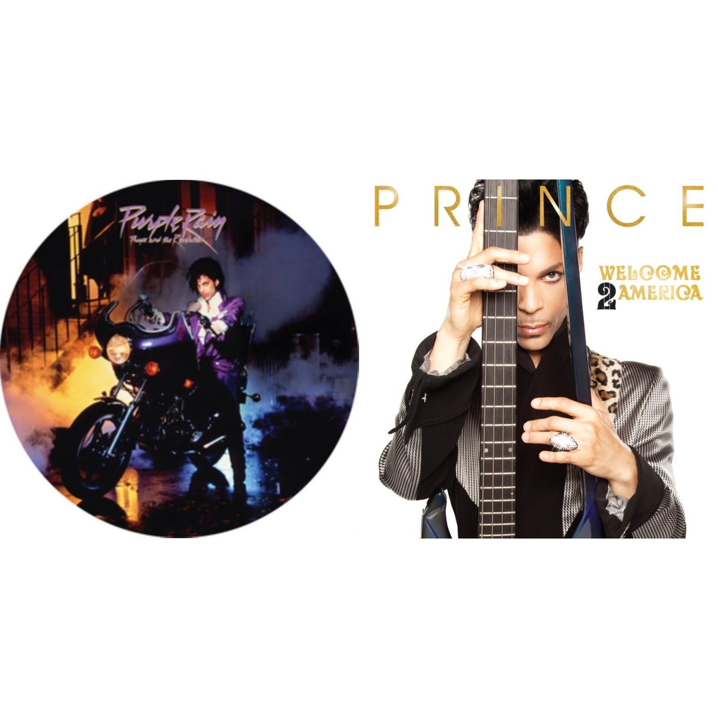 Purple Rain Ost (Picture Disc) & Welcome 2 America (2LP)