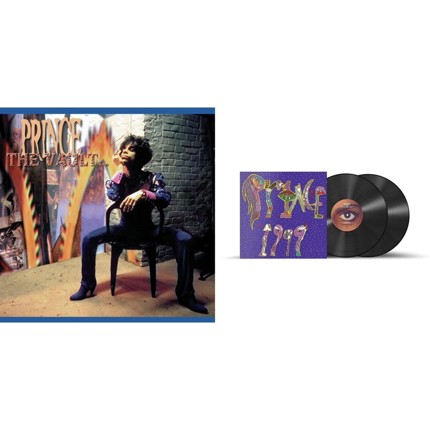 Prince - 1999 (X) & Vault - Old Friends 4 Sale - LP Vinyl Bundle