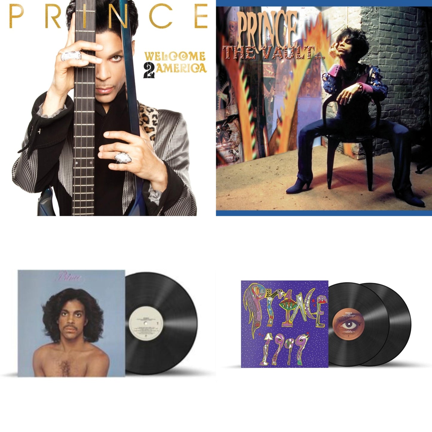 Welcome 2 America (2LP) & Prince (X) & 1999 (X) & Vault - Old Friends 4 Sale