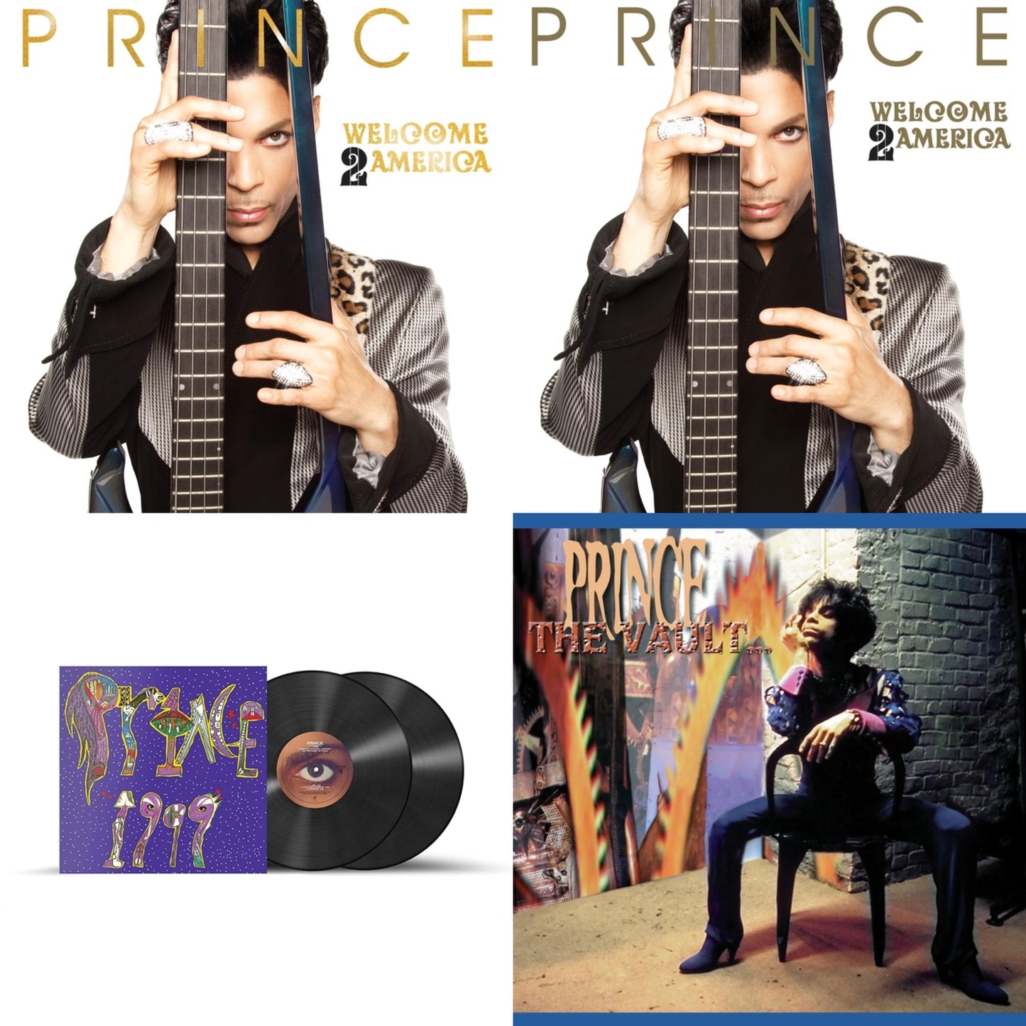 Welcome 2 America (2LP) & 1999 (X) & Welcome 2 America (Deluxe/2LP/CD/Blu-Ray) & Vault - Old Friends 4 Sale