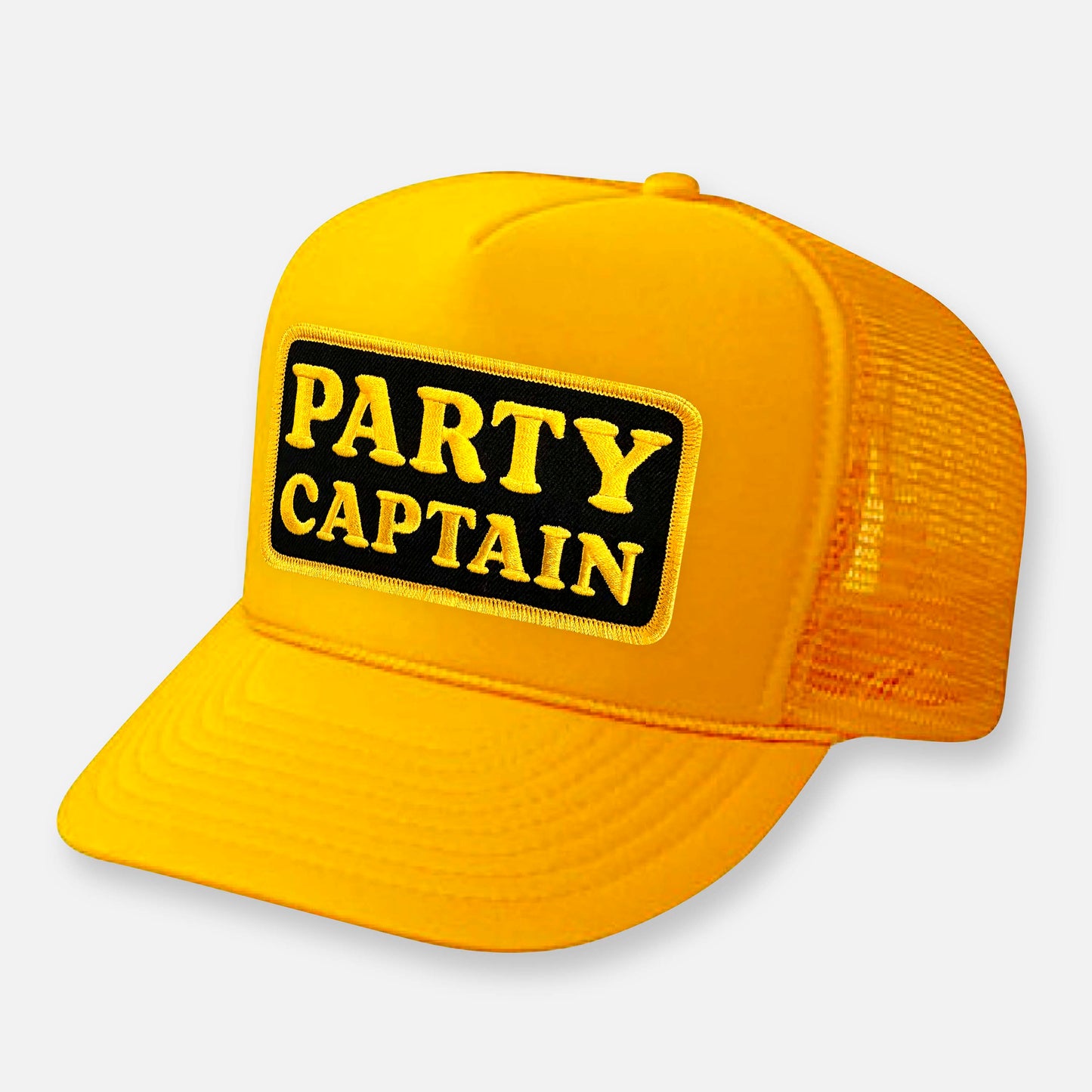 PARTY CAPTAIN CURVED BILL PATCH HAT