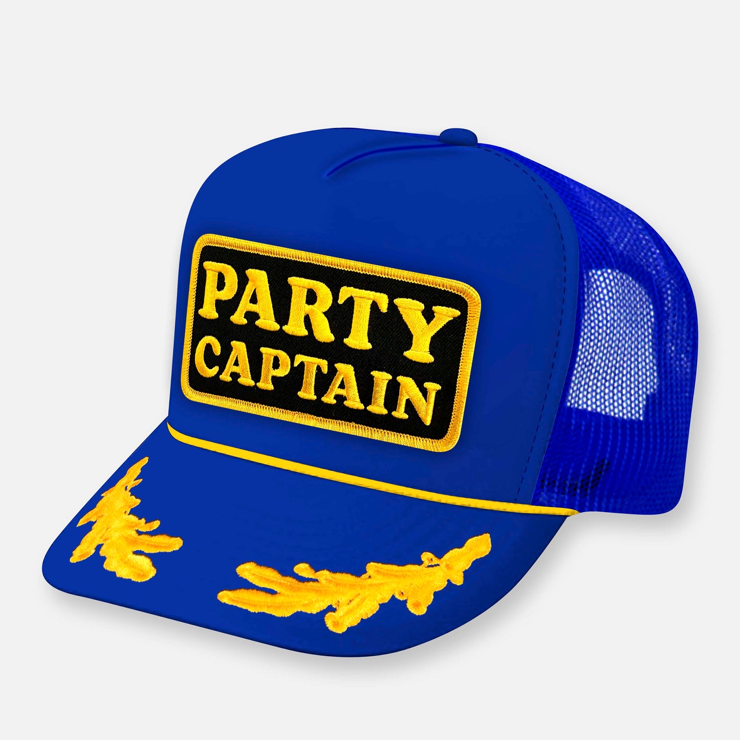 PARTY CAPTAIN CURVED BILL PATCH HAT