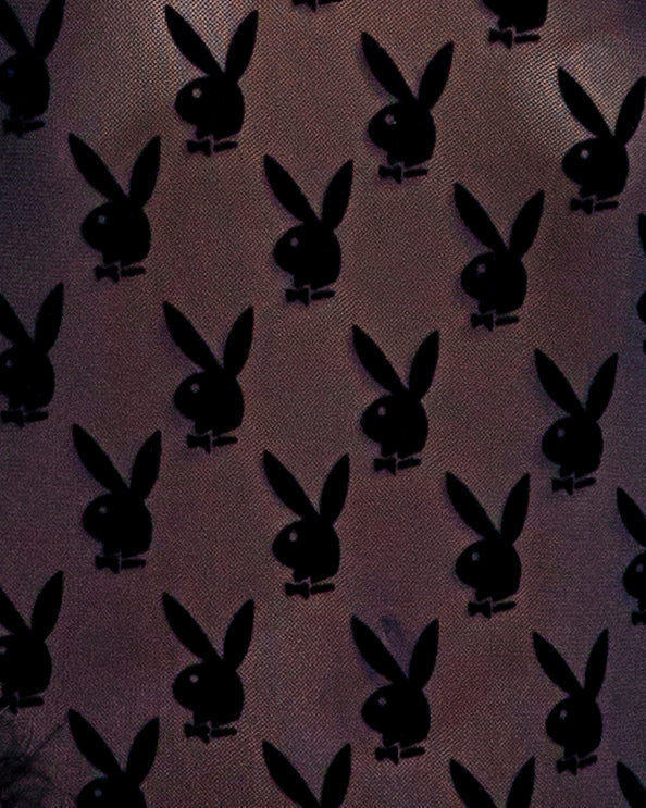Playboy Bunny Noir After-Hours Slip Dress