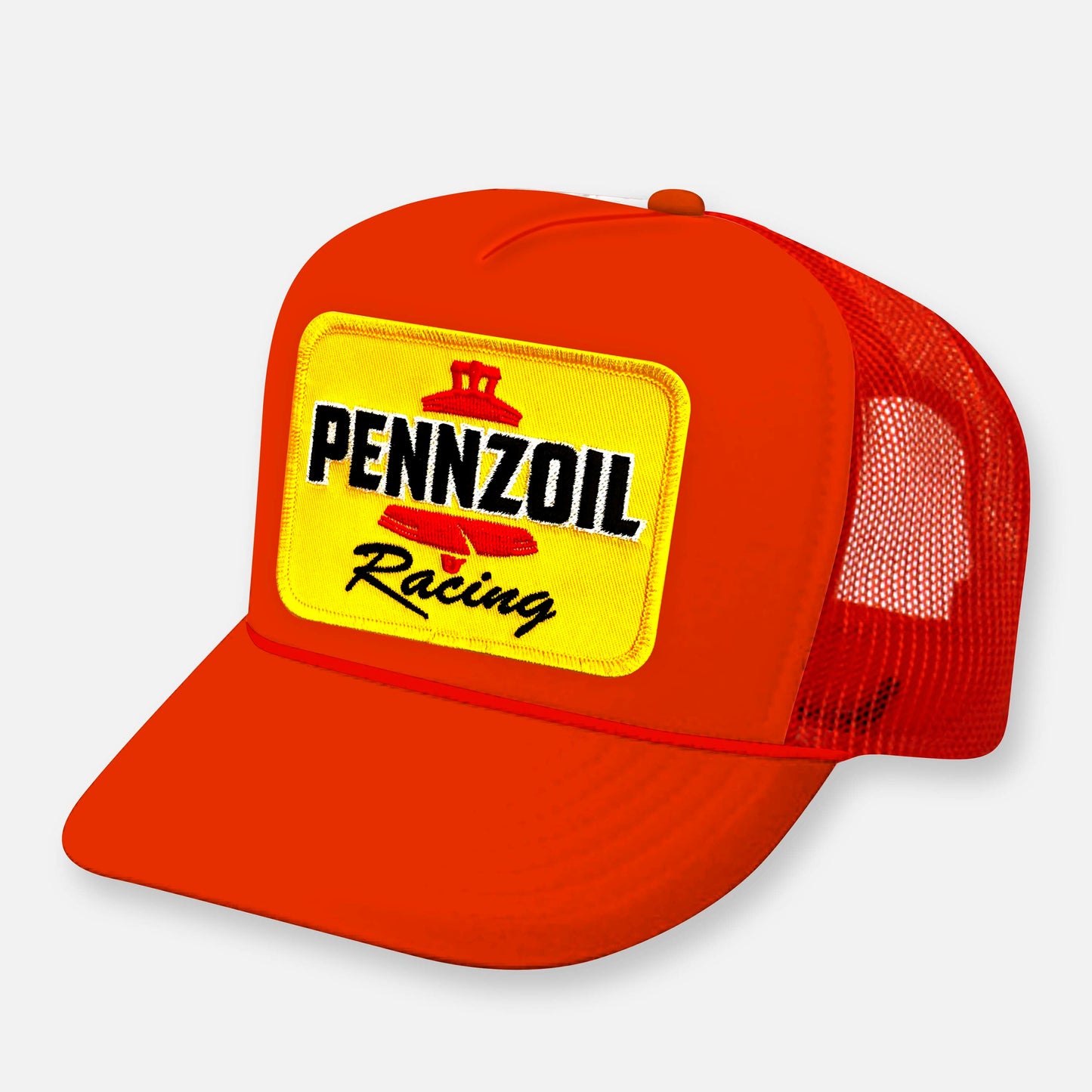PENNZOIL RACE TEAM CURVED BILL PATCH HAT