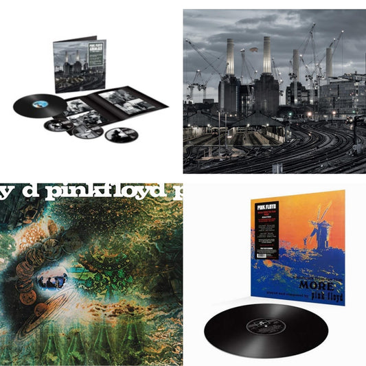 Animals (2018 Remix) (LP/CD/DVD/Blu-Ray/180G) & Animals (2018 Remix) (180G/LP/CD/Blu-Ray/DVD) & Saucerful Of Secrets (180G) & More (180G)