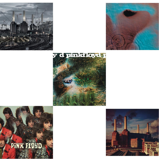 Pink Floyd - Animals (2018 Remix) (180G) & Piper At The Gates Of Dawn (Mono Version) & Saucerful Of Secrets (180G) & Meddle (180G/Gatefold/2016 Version) & Animals (180G) (2016 Version) - LP Vinyl Bundle