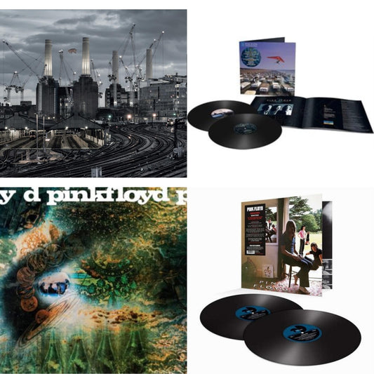 Animals (2018 Remix) (180G/LP/CD/Blu-Ray/DVD) & Momentary Lapse Of Reason (Remixed & Updated) (2LP) & Saucerful Of Secrets (Mono/180G) & Ummagumma (2LP/180G/2016 Version/Gatefold)