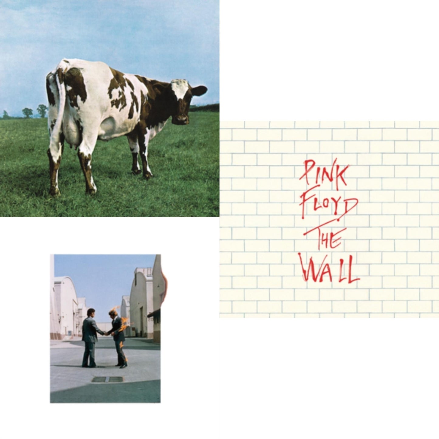 Atom Heart Mother & Wish You Were Here & Wall