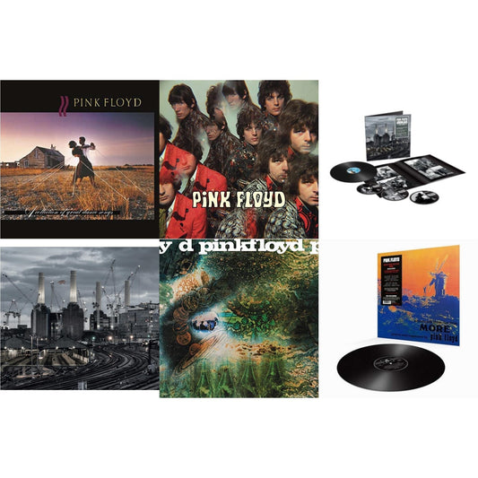 Animals (2018 Remix) (LP/CD/DVD/Blu-Ray/180G) & Animals (2018 Remix) (180G/LP/CD/Blu-Ray/DVD) & Piper At The Gates Of Dawn (180G/2016 Version) & Saucerful Of Secrets (180G) & More (180G) & Collection Of Great Dance Songs (180G)