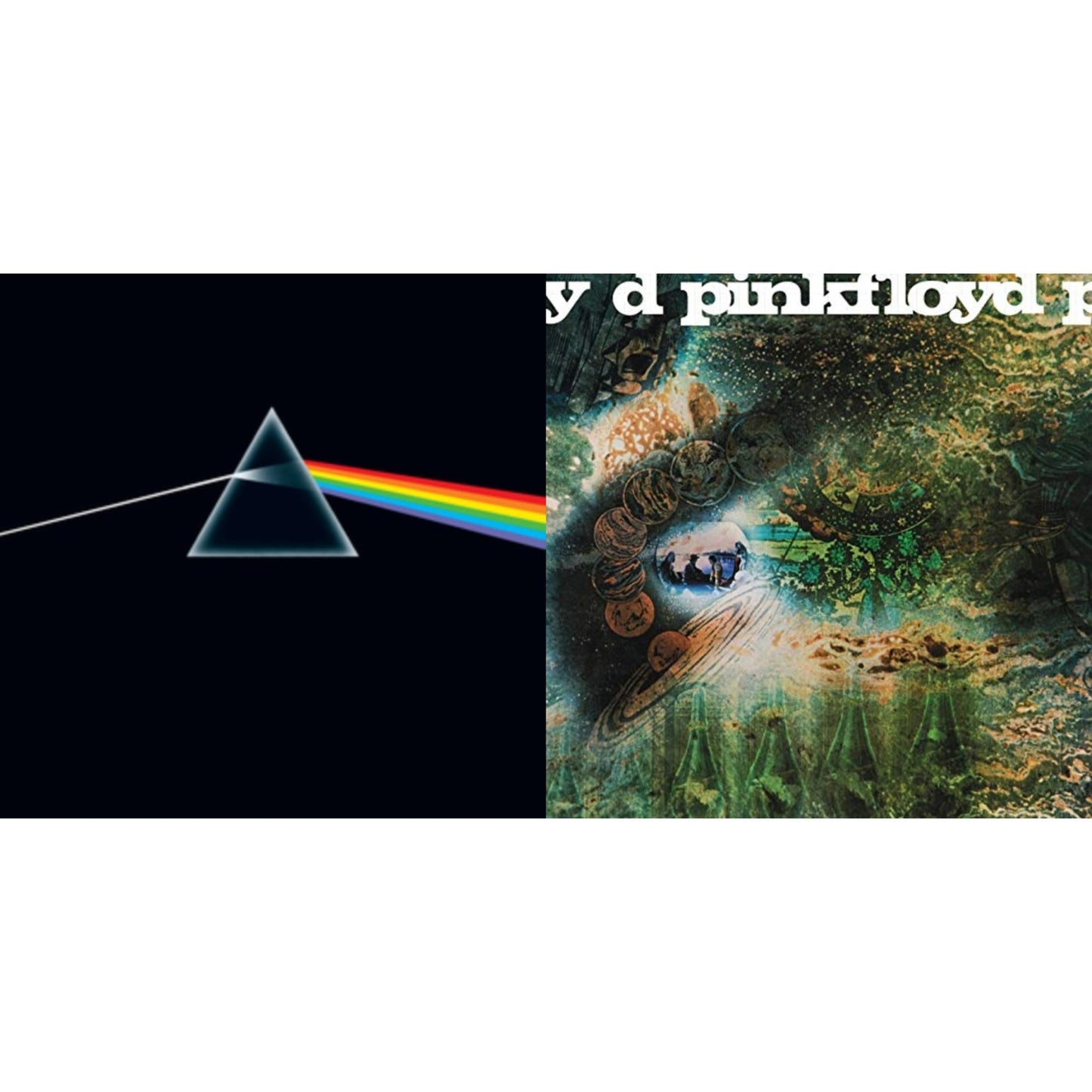 Dark Side Of The Moon (50Th Anniversary Remaster) & Saucerful Of Secrets (180G)