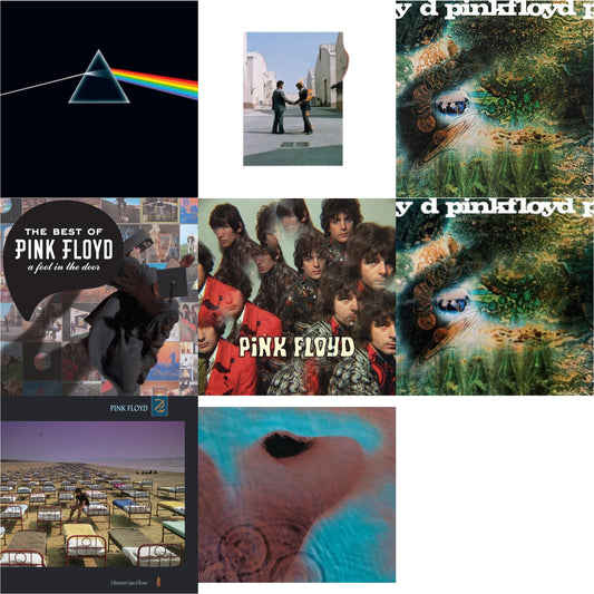 Pink Floyd - Piper At The Gates Of Dawn (Mono Version) & Saucerful Of Secrets (Mono/180G) & Dark Side Of The Moon (50Th Anniversary Remaster) & Saucerful Of Secrets (180G) & Meddle (180G/Gatefold/2016 Version) & Wish You Were Here (180G) & Momentary