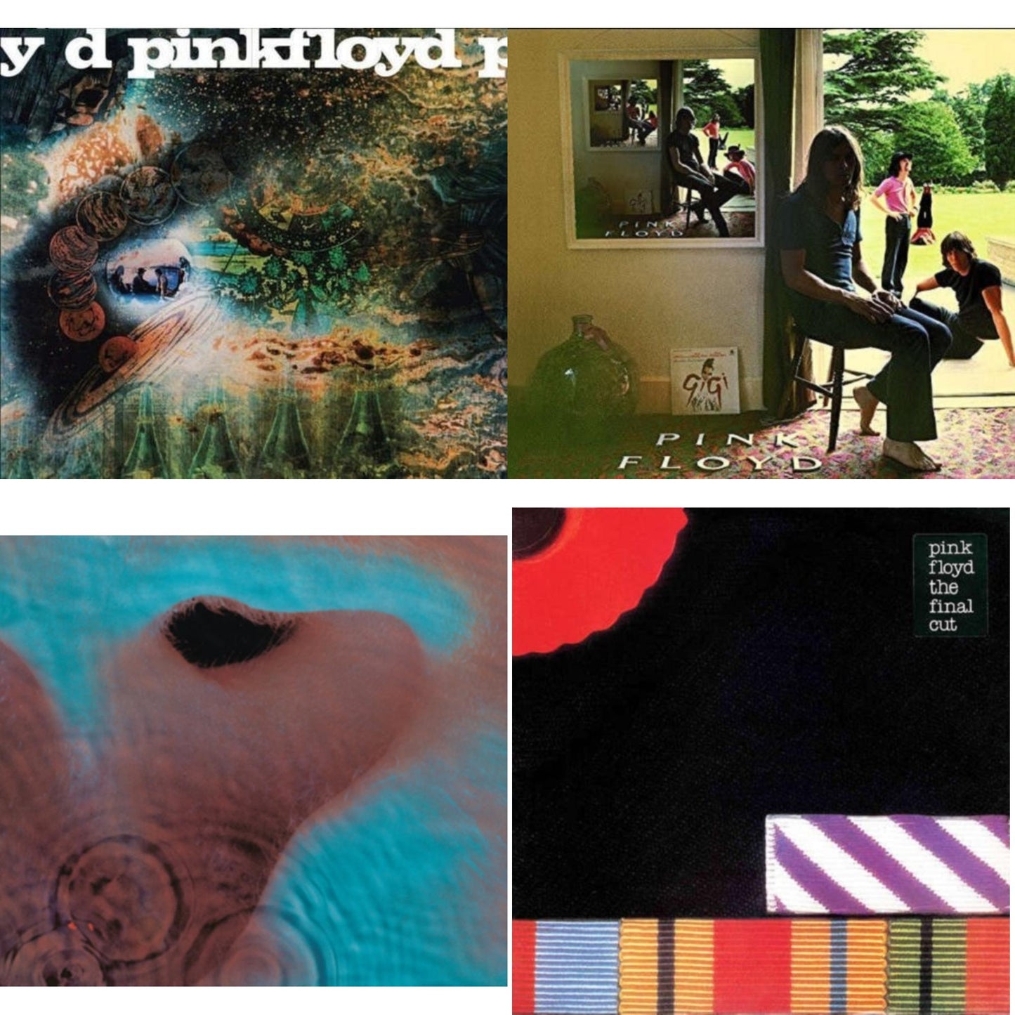 Saucerful Of Secrets & Ummagumma & Meddle & Final Cut