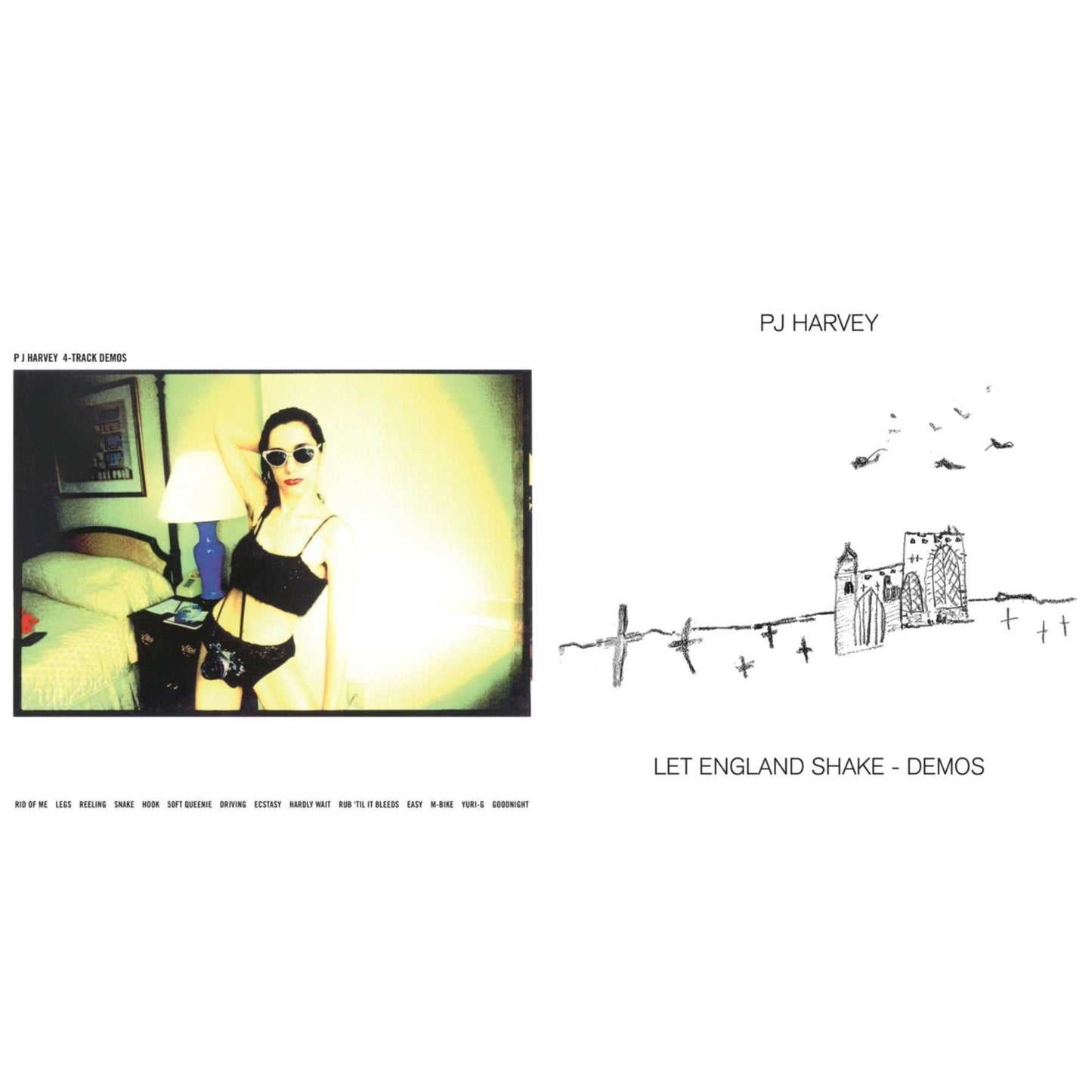Pj Harvey - Let England Shake - Demos & 4-Track Demos - LP Vinyl Bundle