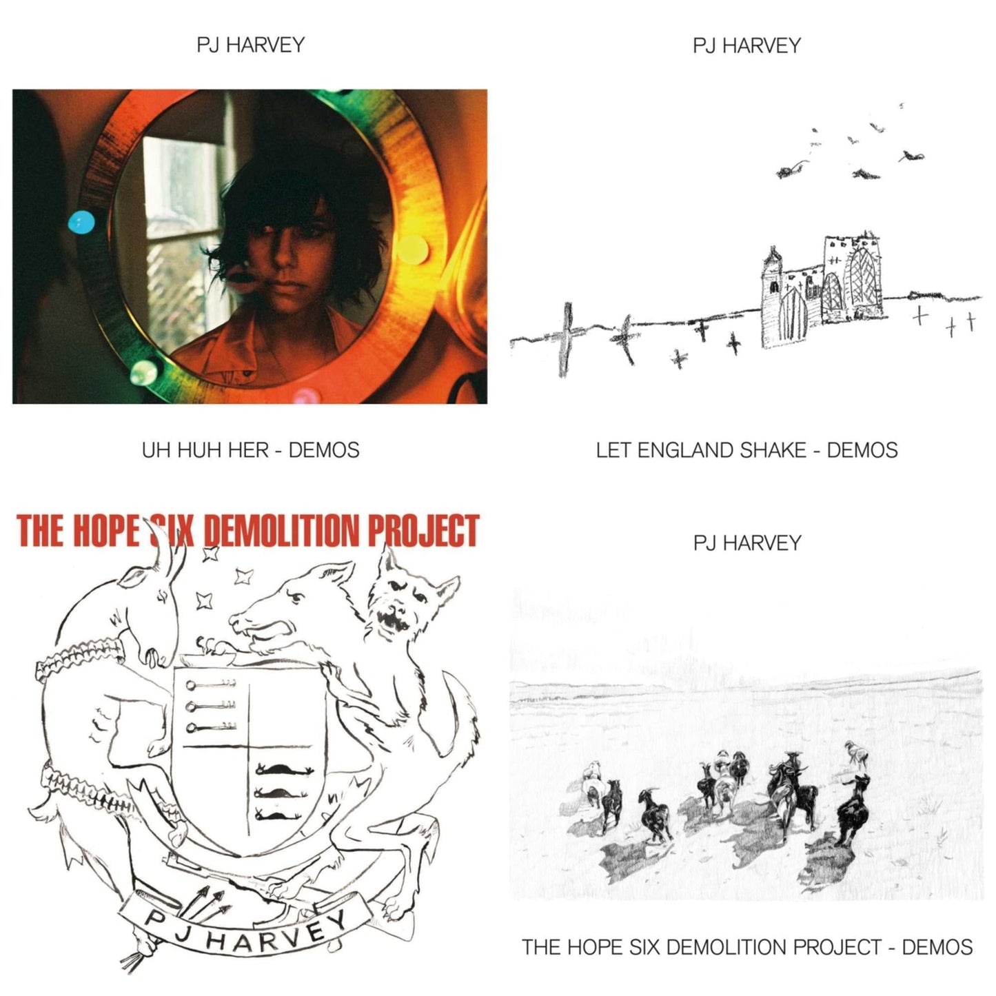 Uh Huh Her (Demos) & Let England Shake - Demos & Hope Six Demolition Project & Hope Six Demolition Project - Demos