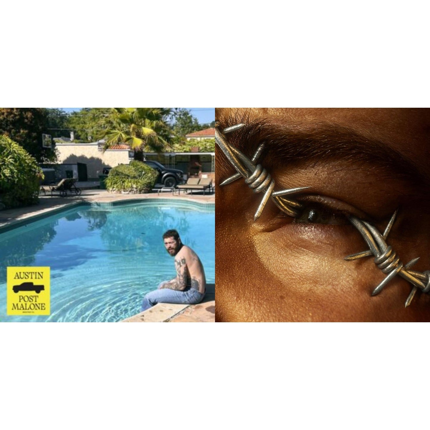 Austin (Forest Green/2LP) (X) & Beerbongs & Bentleys (2LP/Clear Vinyl)