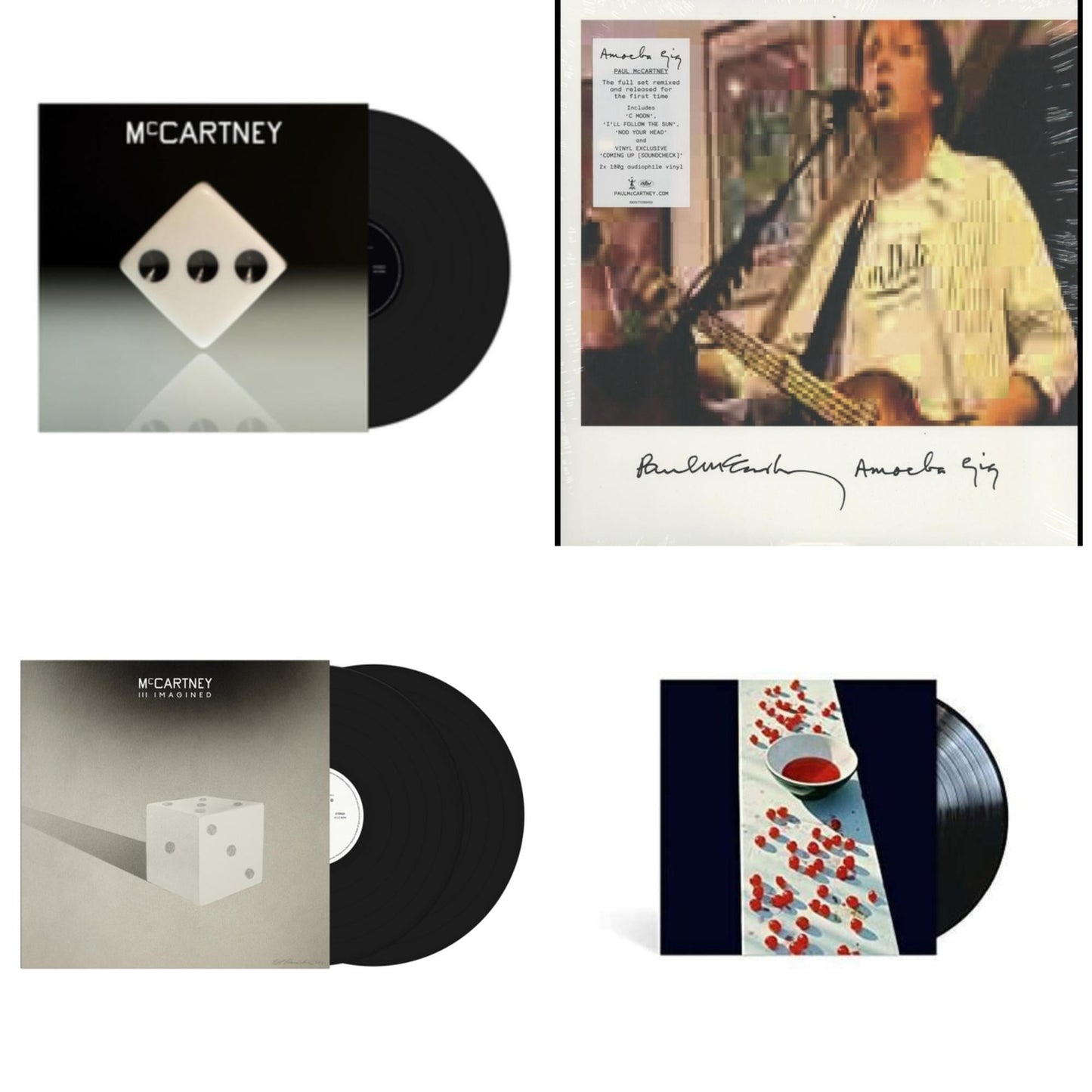Mccartney Iii Imagined (2LP) & Mccartney Iii (180G/Gatefold/Printed Inner Sleeve) & Mccartney (180G) & Amoeba Gig (2LP)