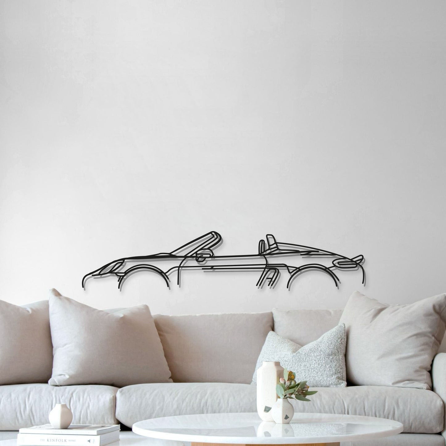 718 Spyder Metal Car Wall Art - MT0842