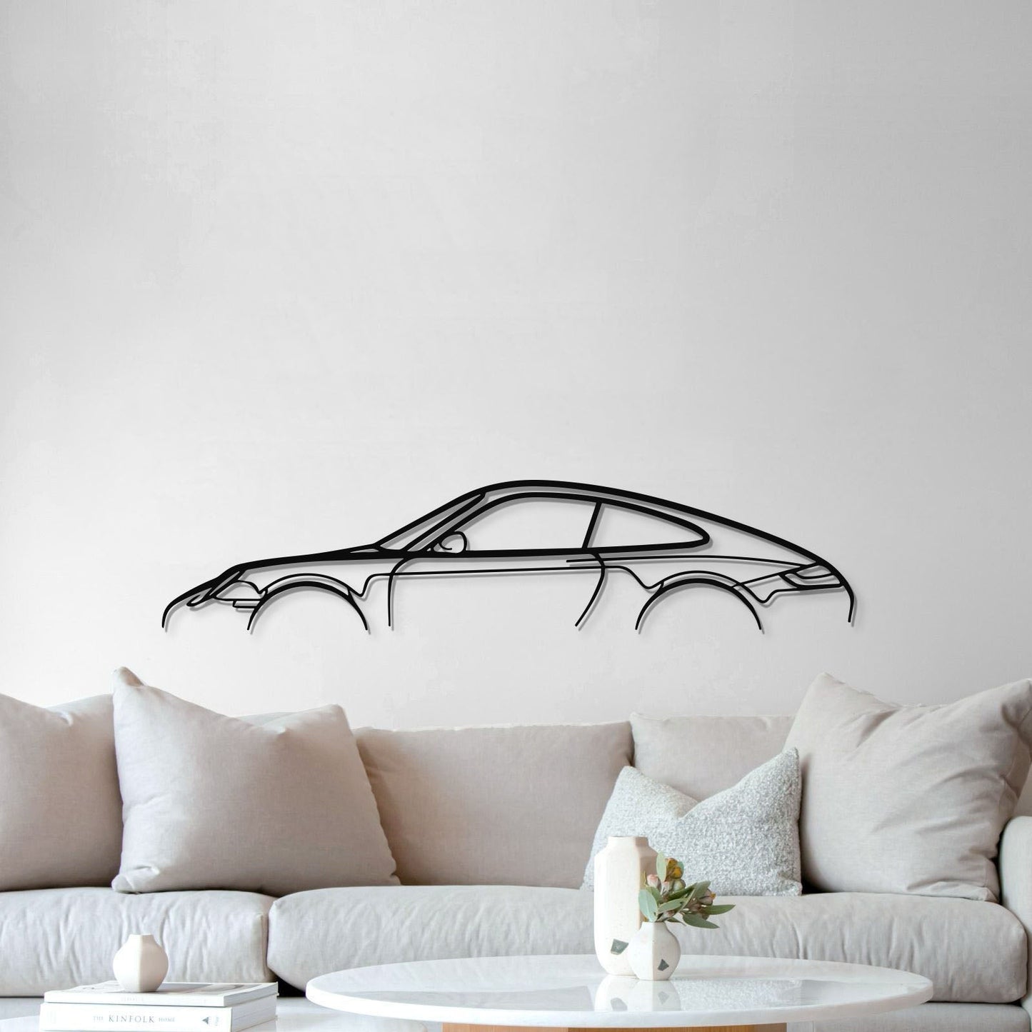 911 Model 997 Metal Car Wall Art - MT0868