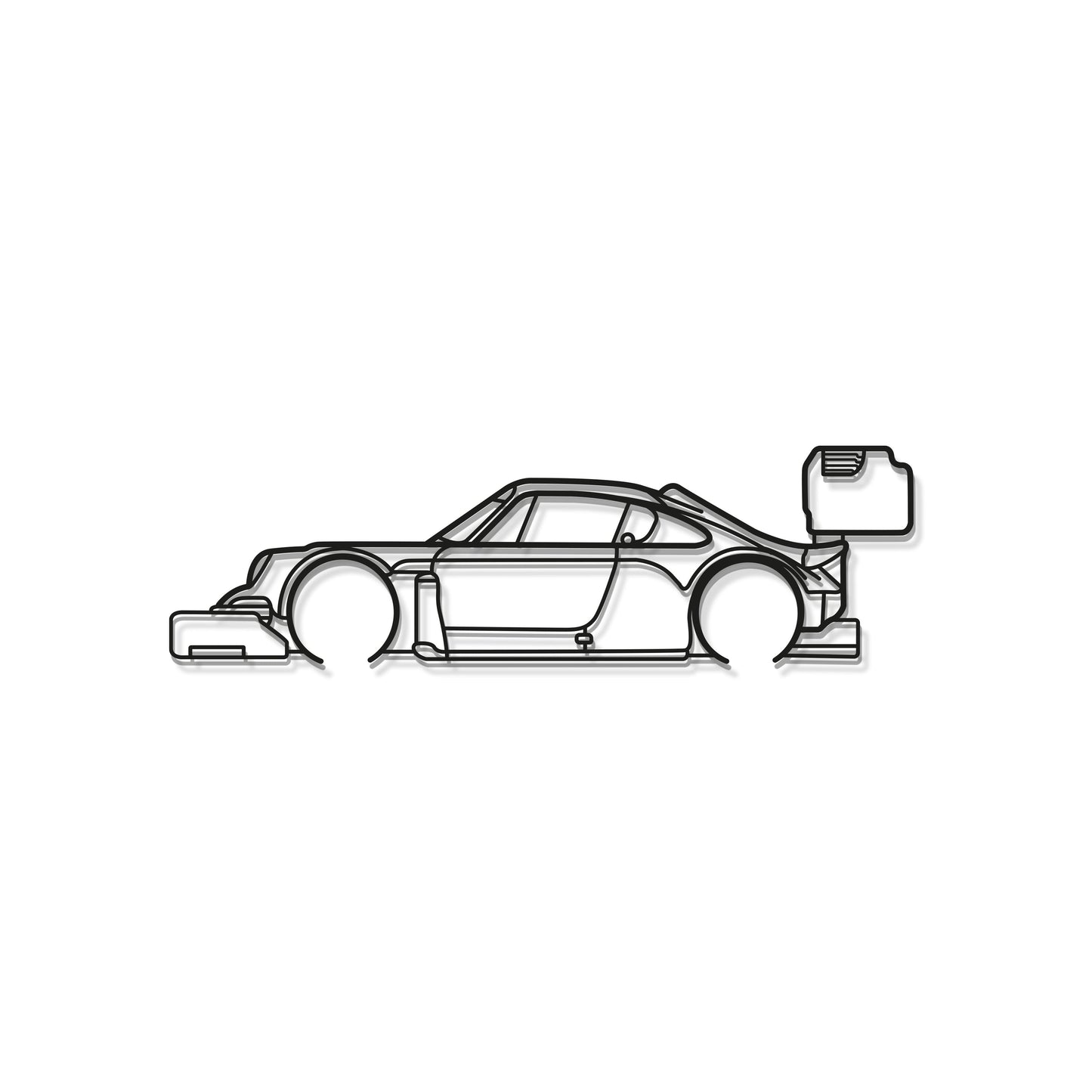 911 Pikes Peak Metal Car Wall Art - MT0869