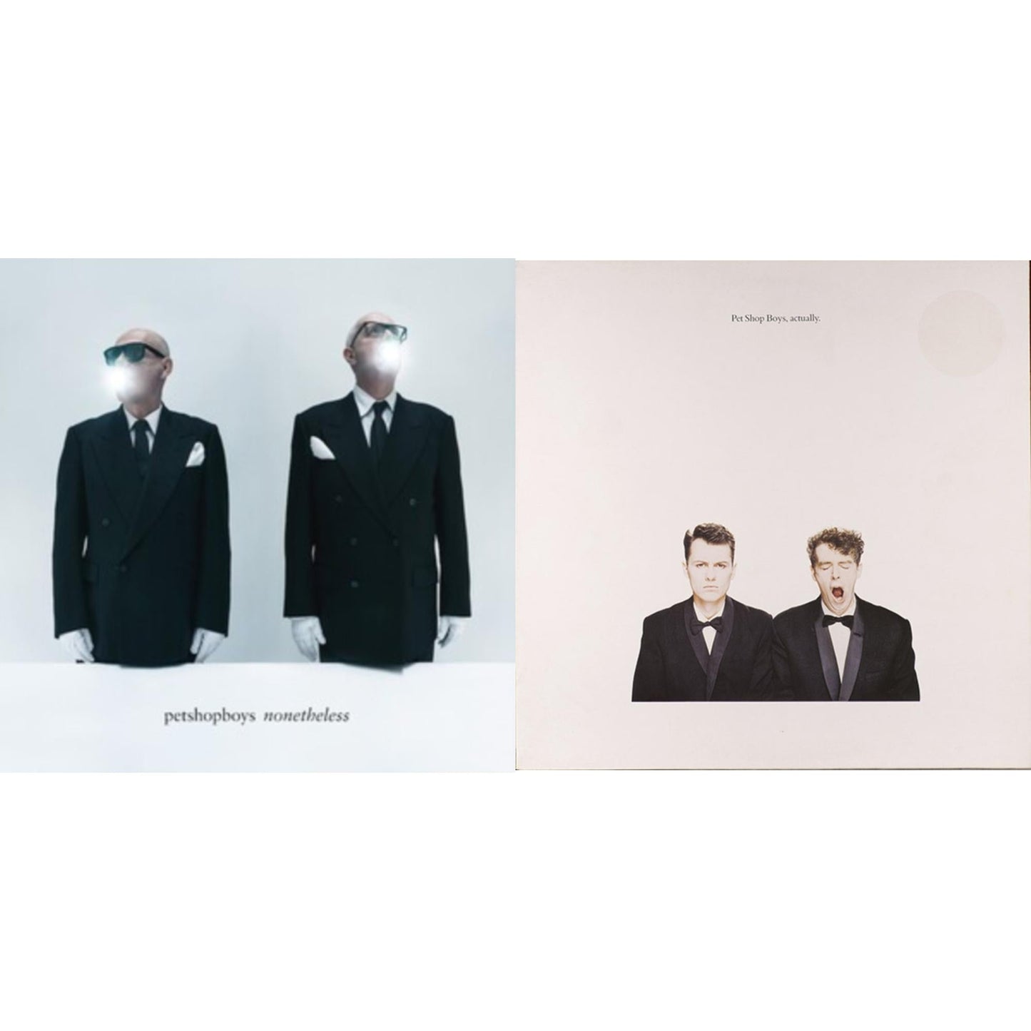 Pet Shop Boys - Actually (2018 Remastered Version) & Nonetheless - LP Vinyl Bundle