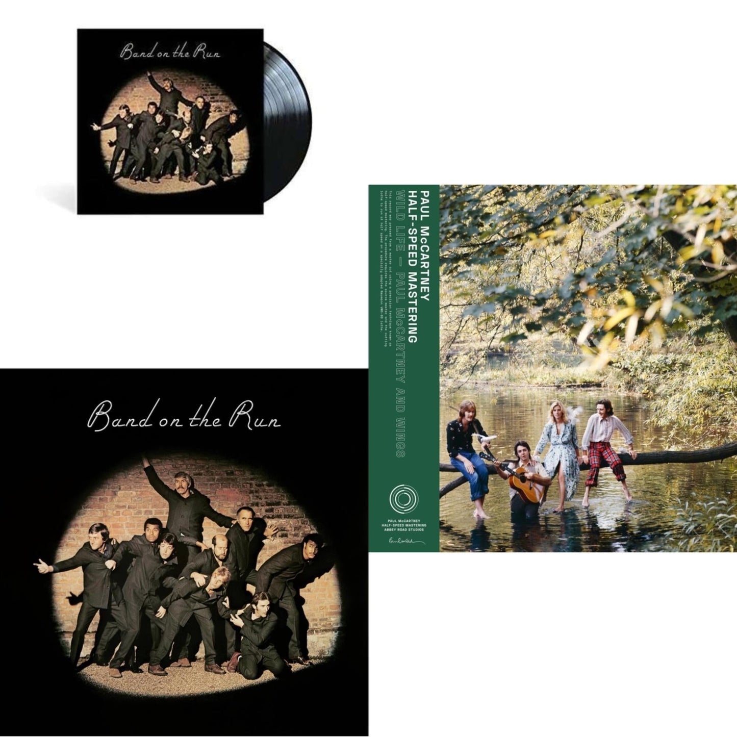 Wild Life (50Th Anniversary/Half-Speed Master) & Band On The Run (Half-Speed) & Band On The Run