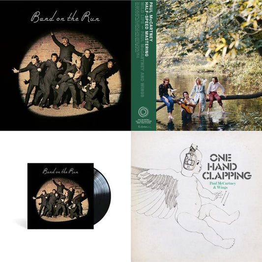 Paul & Wings Mccartney - Wild Life (50Th Anniversary/Half-Speed Master) & Band On The Run (Half-Speed) & One Hand Clapping (2LP) & Band On The Run