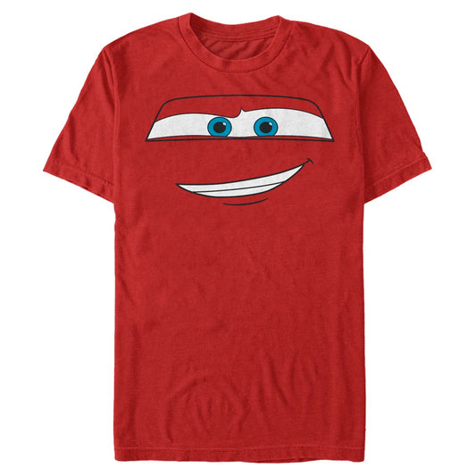 Pixar McQueen Big Face Mens T Shirt