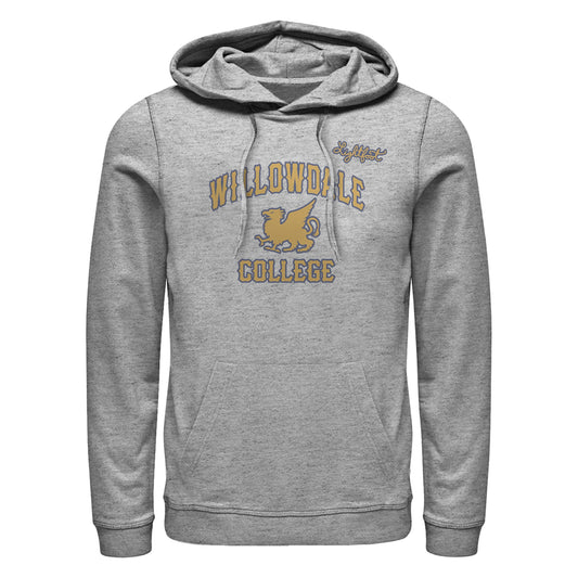 Pixar Willowdale College Mens Lightweight Hoodie